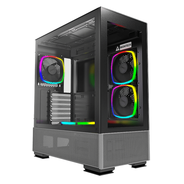Montech Sky Two Black PC Case - Vektra Computers LLC Montech Sky Two Black PC Case - Vektra Computers LLC